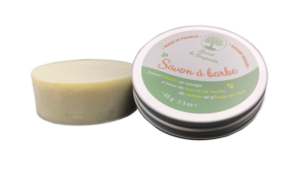 Création d'étiquettes produits - étiquette pour un savon à barbe