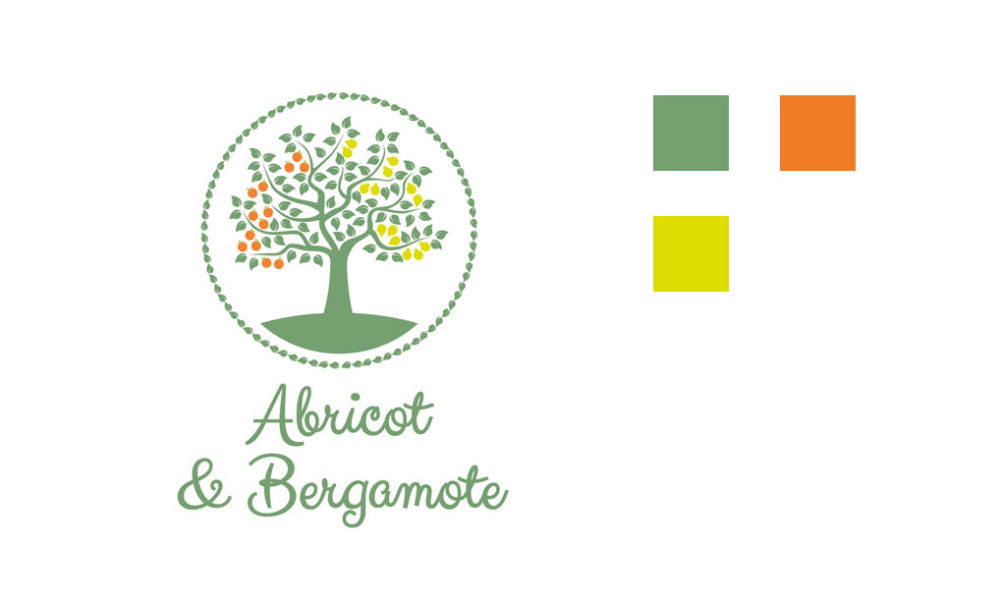 Création du logo d'Abricot et Bergamote