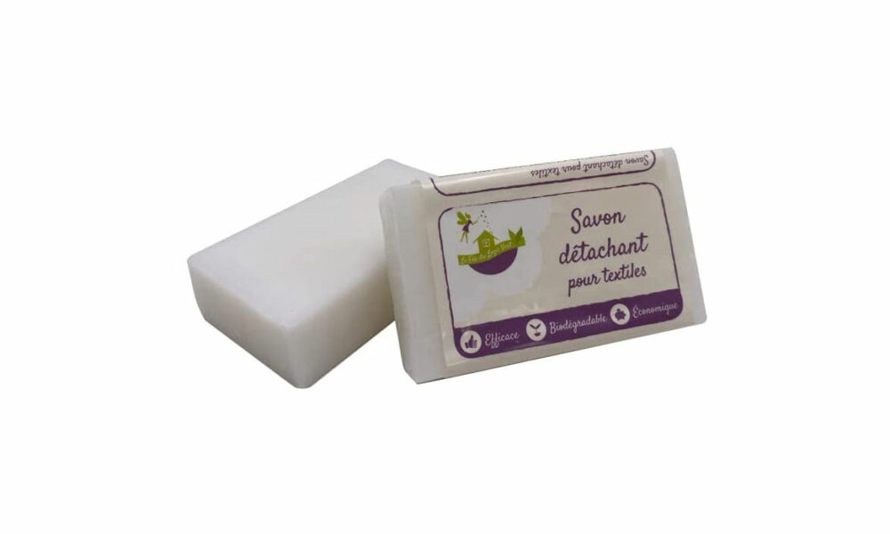 Réalisation d'une étiquette produit pour un savon détachant