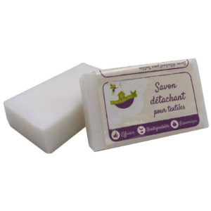 Réalisation d'une étiquette produit pour un savon détachant