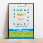 Création d'une affiche pour une offre de rentrée