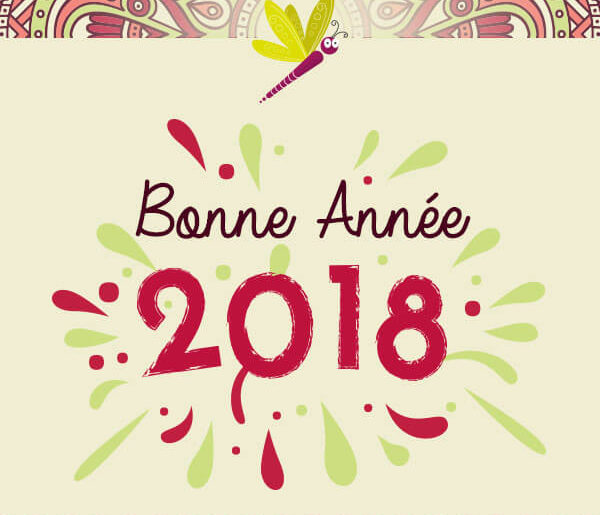 Création carte de voeux 2018, Graphiste Angers