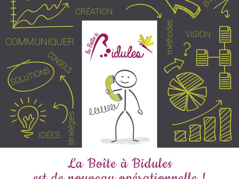 Communication visuelle : La Boîte à Bidules