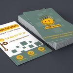 Création d’une carte de visite pour une entreprise d'informatique