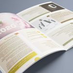 Création d'un catalogue A4 de 12 pages : intérieur