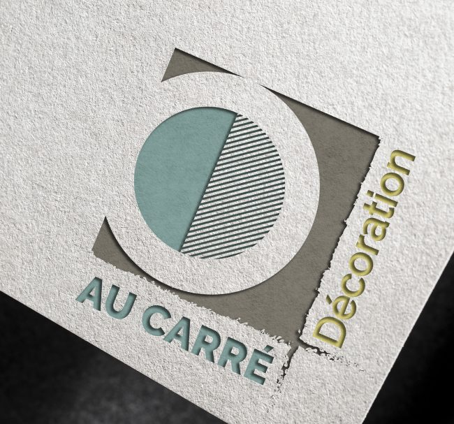 Conception d'un logo pour une décoratrice d'intérieur