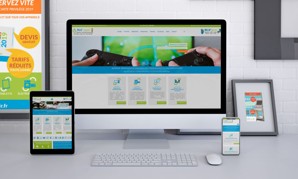 Création site internet pour une entreprise de réparation