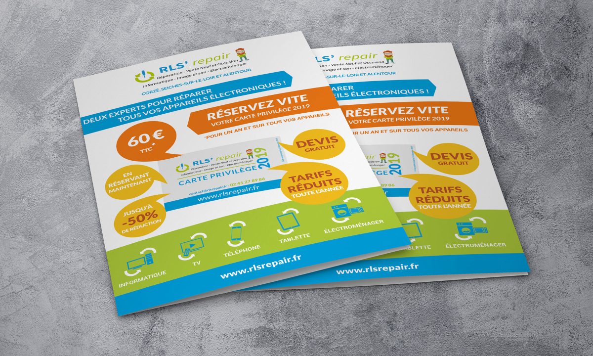 Conseil en communication : création de dépliant