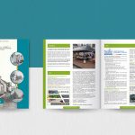 Création d'un bulletin municipal 2021 de 40 pages : Couverture et doube page