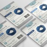 Conception d'une étiquette pour un bandeau froid