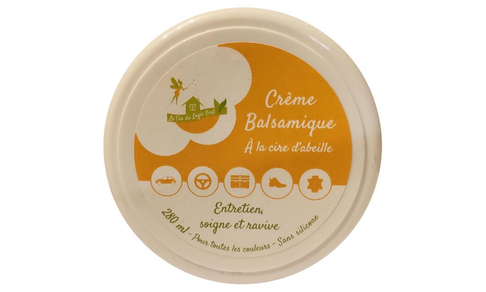 Création d'étiquettes pour une crème balsamique - Graphiste Maine-et-Loire