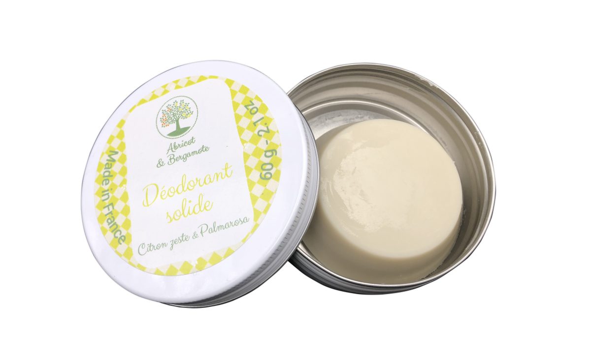 Réalisation d'étiquette pour un déodorant solide