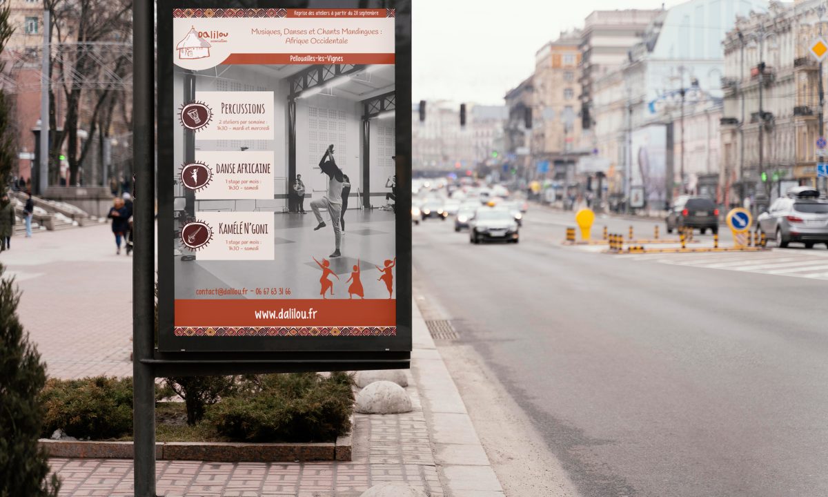 Réalisation d'une affiche pour une association - Agence de communication