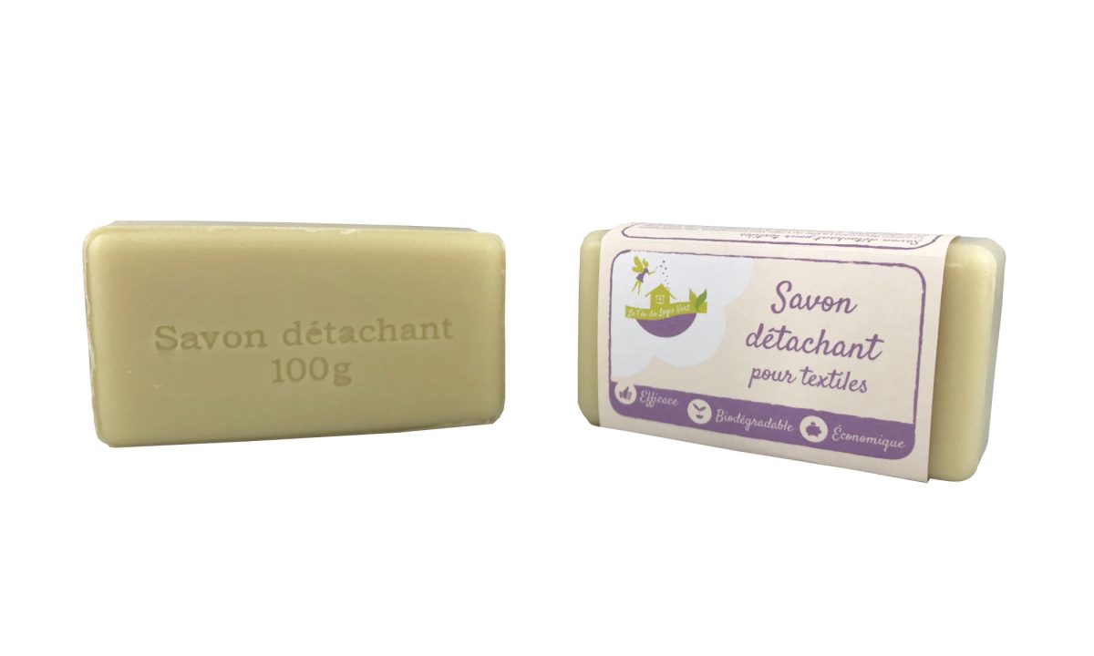 Conception d'Une étiquette pour un savon détachant