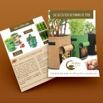 Création de 4 étiquettes produits - agence de communication Angers