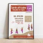 Conception d'une affiche A3 pour une association