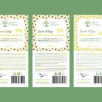Création de 3 étiquettes pour du savon d'Alep