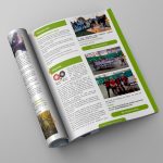 Réalisation d'un bulletin municipal de 44 pages -pour la commune de Soulaire et Bourg