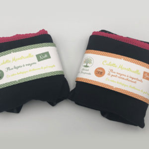 Création d'étiquettes sur-mesure pour des culottes menstruelles