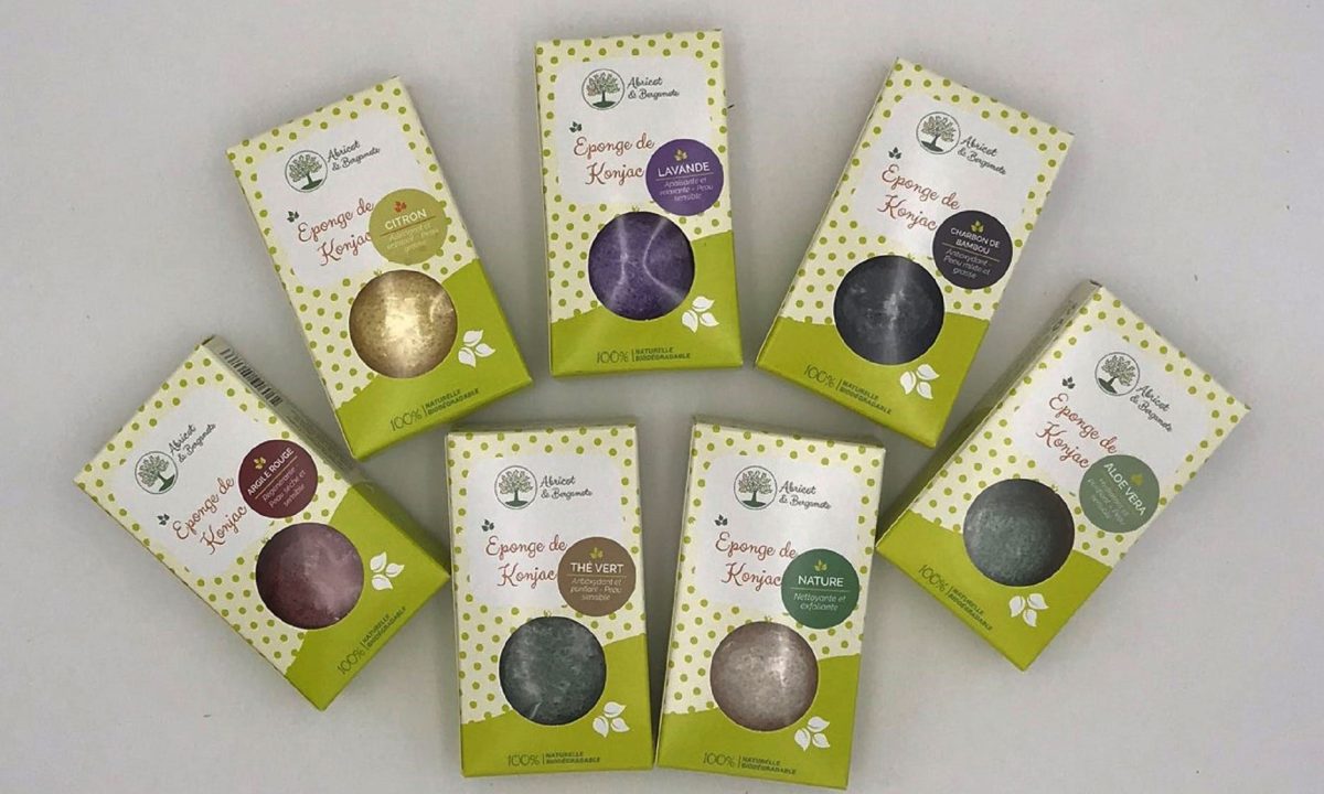Création d'un packaging sur-mesure pour des éponges de Konjac