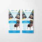 Création d'un flyer recto pour une soirée - invitation - graphiste Angers