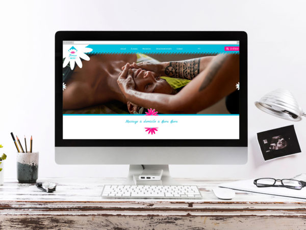 Un site internet sur-mesure pour une entreprise proposant des massages à domicile