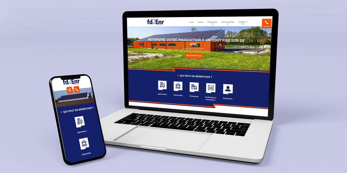 Création d'un site web sur-mesure pour une entreprise à Cantenay-Épinard