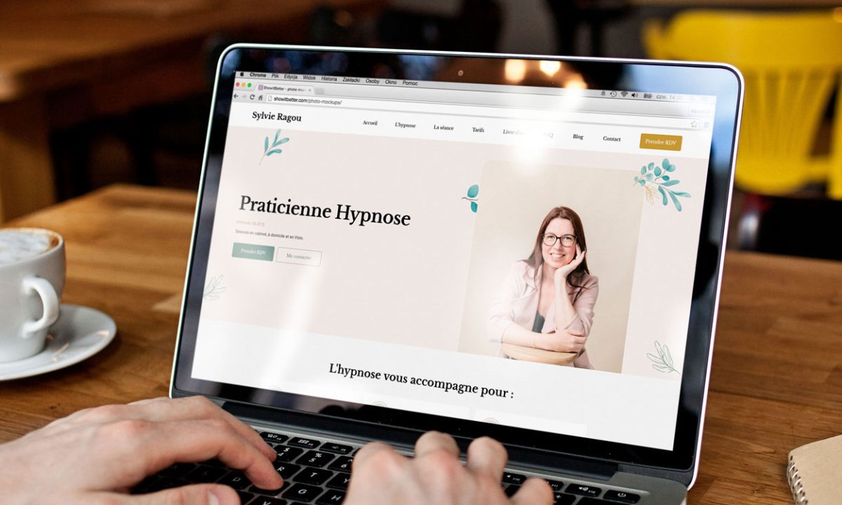Création d'un site internet pour une praticienne en hypnose
