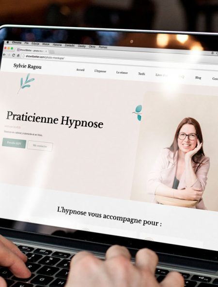 Création d'un site internet pour une praticienne en hypnose