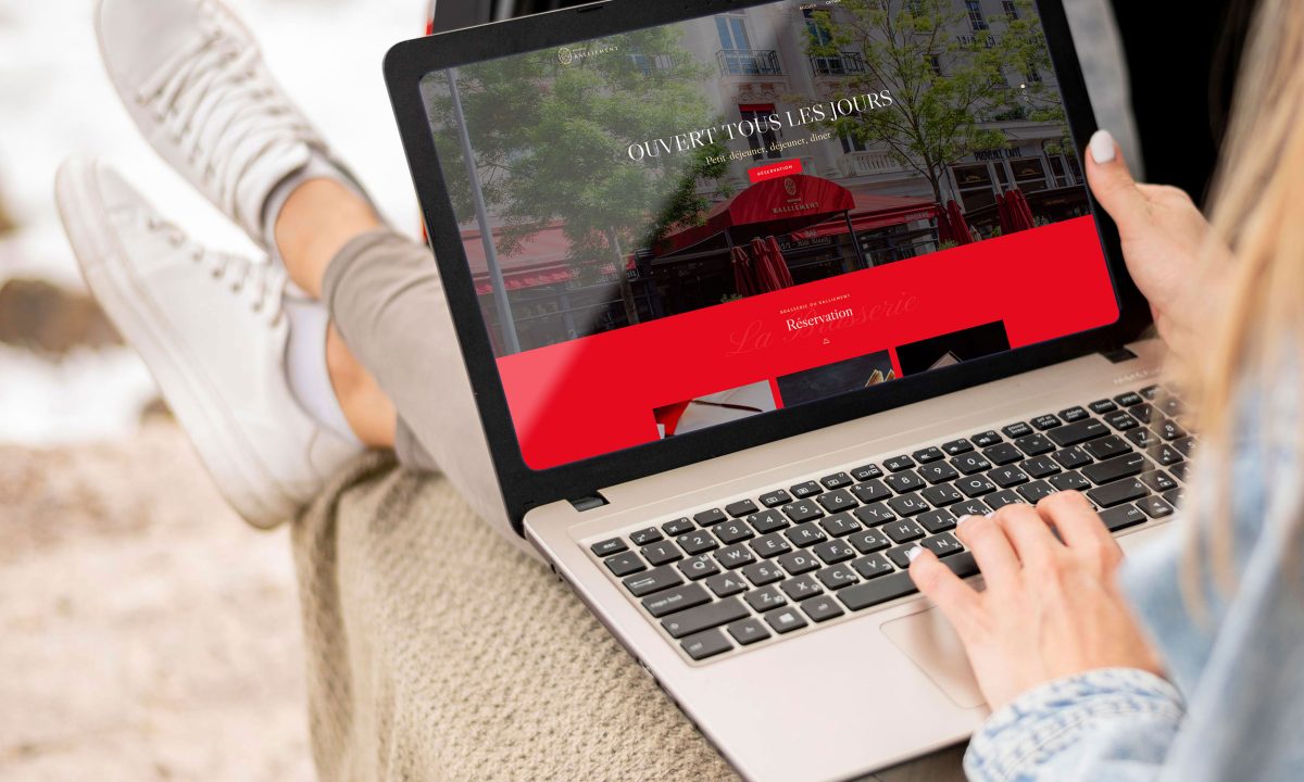 Création d'un site internet pour un restaurant Angers - graphiste