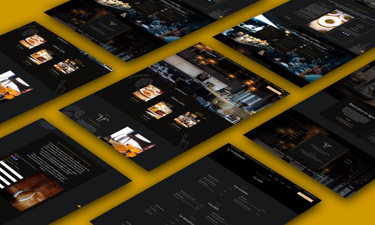 Conception d'un site web pour un restaurant à Angers