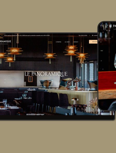 Création d'un site internet pour un restaurant à Angers