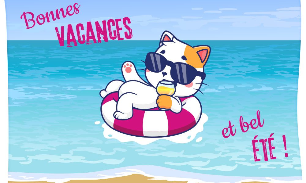 Sable, soleil et créativité en pause, place au repos !