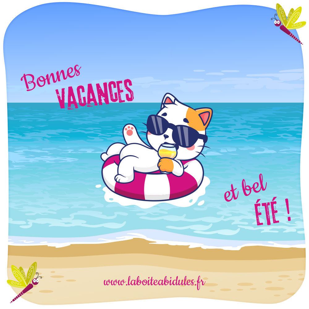 Sable, soleil et créativité en pause, place au repos !