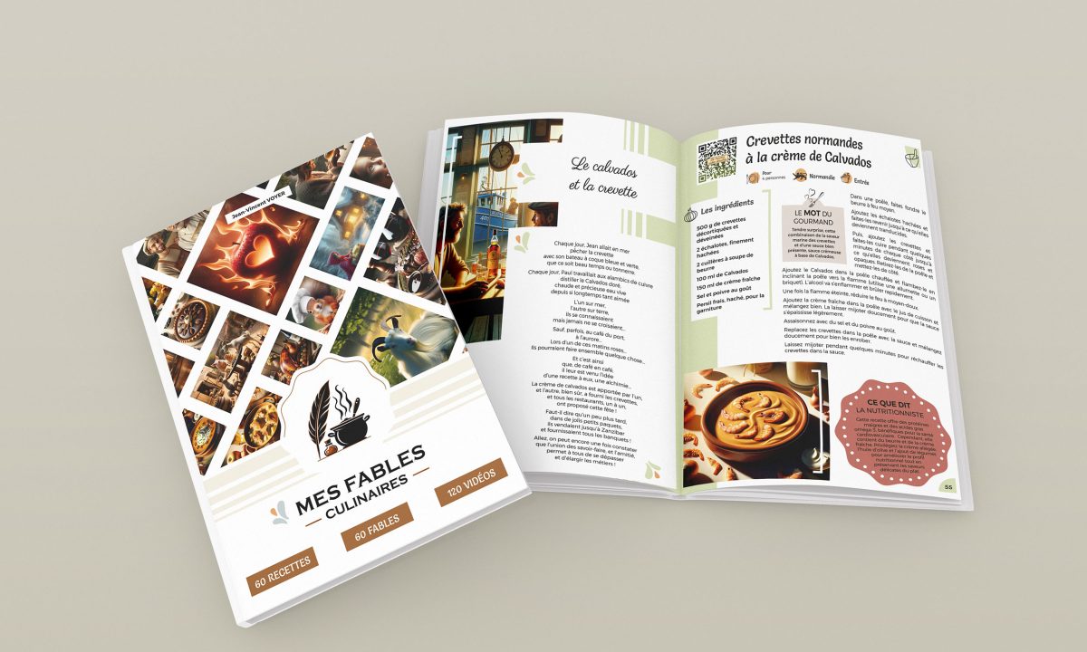 Création et mise en page d'un livre de 140 pages, graphiste Angers