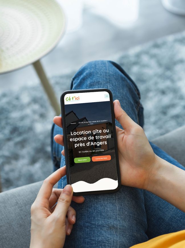 Création d'un site internet pour un gîte meublé